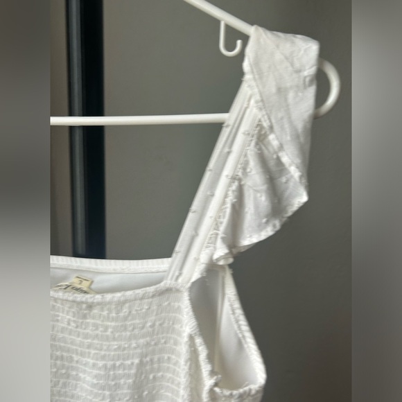 New White Boho Maxi Dress - Picture 5 of 7